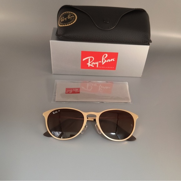 Ray-Ban Accessories - Ray-Ban Women's Beige Frame Brown Lens Sunglasses